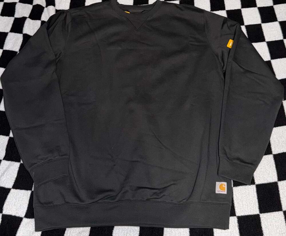 Carhartt Midweight Crewneck Sweatshirt K124 in Black